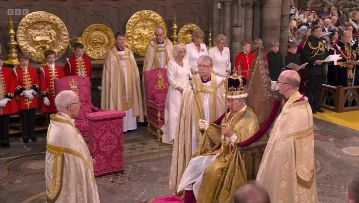 Penobatan Raja Charles III (dok. YouTube BBC)