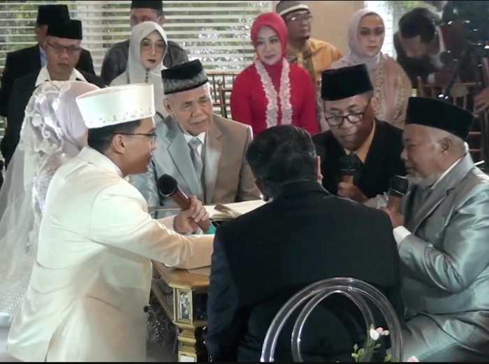 Sahrul Gunawan resmi nikahi Dine.