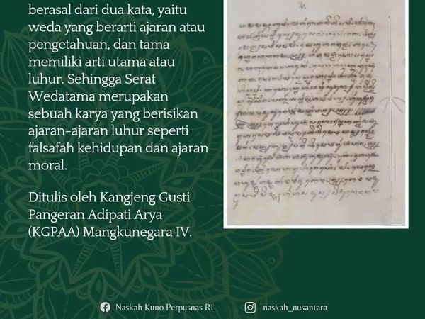 6 Potret Arsip Kuno yang Bahas soal Pendidikan, Ada yang Ditulis Mangkunegara IV