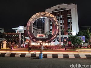 Megah! Landmark Titik Nol Kilometer Semarang yang Baru