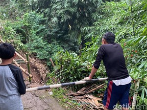 Pemkot Janji Tangani Jalan yang Rusak Tergerus Longsor di Ciumbuleuit