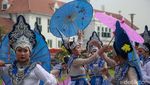 Warna-warni Penari Meriahkan World Dance Day di Kota Tua Jakarta