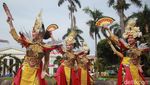Warna-warni Penari Meriahkan World Dance Day di Kota Tua Jakarta