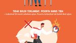 Infografis: 8 Hal Ini Dilarang Saat UTBK-SNBT 2023, Jangan Lakukan Ya!