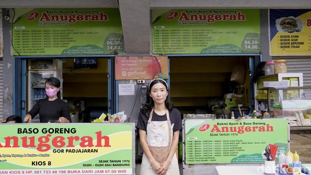 Baso Goreng Anugerah di GOR Pajajaran, Kota Bandung