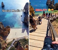 Sering kali orang-orang membagikan foto-foto indah nan memukau di media sosial. Tetapi apakah kenyataan yang terjadi memang seindah itu? Simak perbedaannya berikut.
