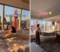Sering kali orang-orang membagikan foto-foto indah nan memukau di media sosial. Tetapi apakah kenyataan yang terjadi memang seindah itu? Simak perbedaannya berikut.