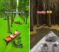 Sering kali orang-orang membagikan foto-foto indah nan memukau di media sosial. Tetapi apakah kenyataan yang terjadi memang seindah itu? Simak perbedaannya berikut.