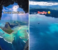 Sering kali orang-orang membagikan foto-foto indah nan memukau di media sosial. Tetapi apakah kenyataan yang terjadi memang seindah itu? Simak perbedaannya berikut.