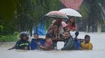 Foto Udara Banjir di Padang Pariaman