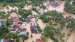 Foto Udara Banjir di Padang Pariaman