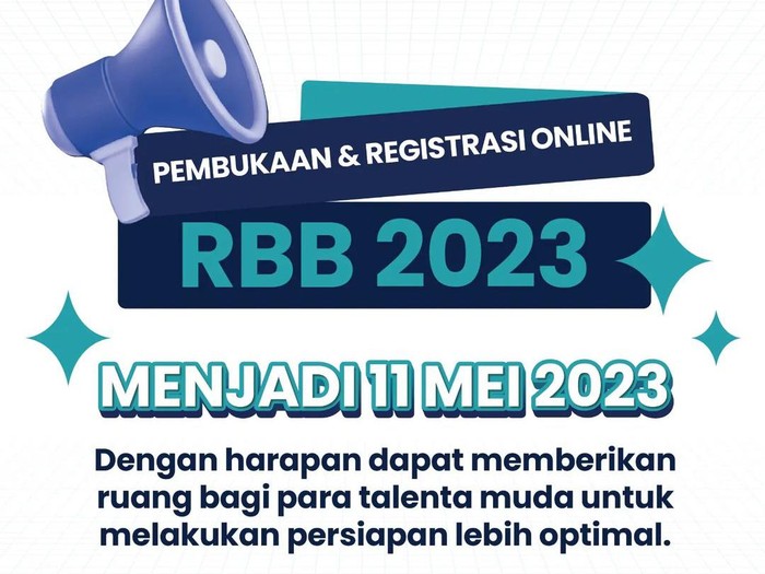 Informasi jadwal rekrutmen bersama BUMN. (Foto: Istimewa)