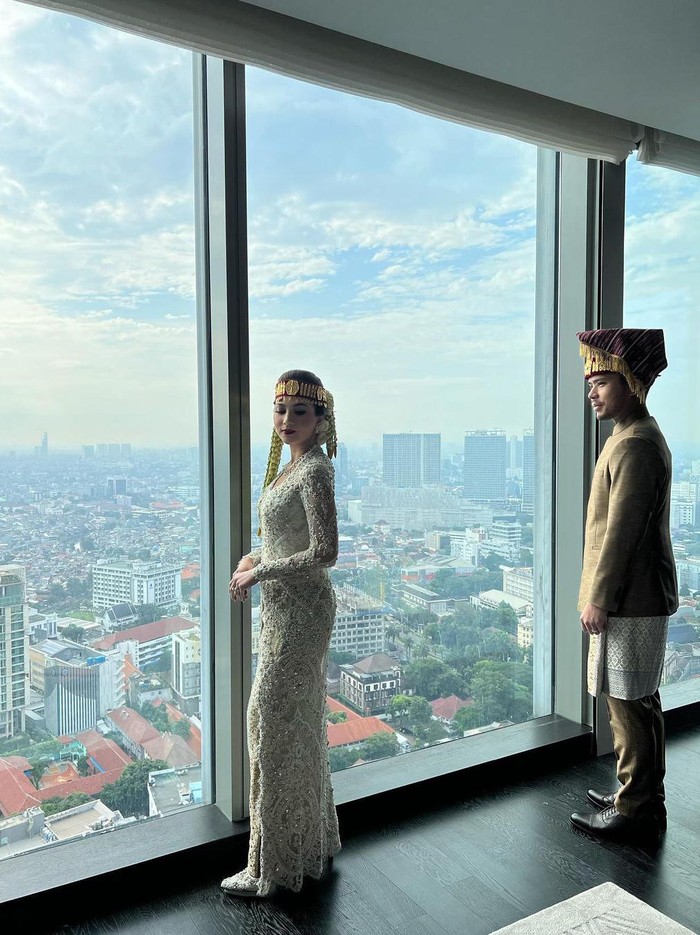Jessica Mila dalam acara Mangadati.