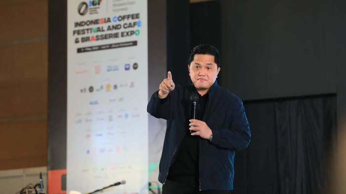 Komitmen BUMN Dorong Ekosistem Industri Kopi di Indonesia Indonesia Coffee Festival (ICF) tengah digelar di JIEXPO Kemayoran Jakarta. Kegiatan ini turut dihadiri Menteri BUMN RI Erick Thohir.