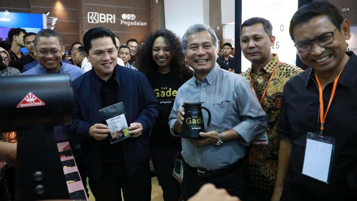 Indonesia Coffee Festival (ICF) tengah digelar di JIEXPO Kemayoran Jakarta. Kegiatan ini turut dihadiri Menteri BUMN RI Erick Thohir.