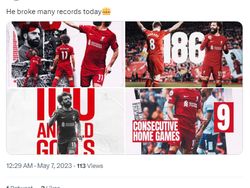 Liverpool Menang Lawan Brentford, Netizen Sebut Salah The Best Winger