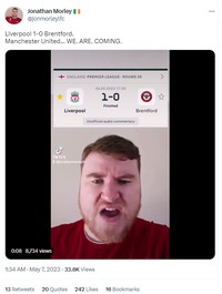 Liverpool menang lawan Brentford 1-0, dan ini menjaga kans finish empat besar Premier League 2022/2023. Sejumlah netizen menggangap bahwa Salah merupakan winger terbaik saat ini.