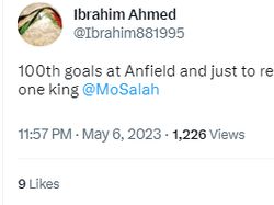 Liverpool Menang Lawan Brentford, Netizen Sebut Salah The Best Winger