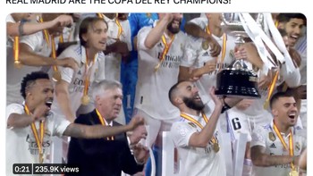 Real Madrid juara Copa del Rey. Foto: Twitter