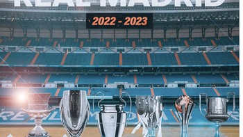 Tahun gelar juara bagi Real Madrid, ini klub apa gudang trofi?. Foto: Twitter