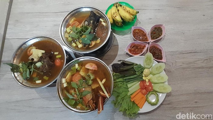 Pindang khas Sumatera Selatan. (Candra Budi/detikSumut)