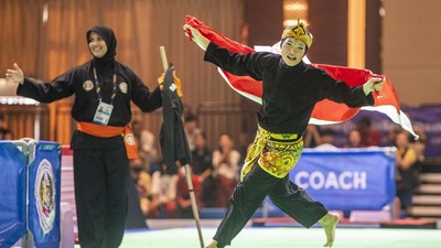 Puspa Arum Raih Emas Nomor Seni Tunggal Putri SEA Games 2023