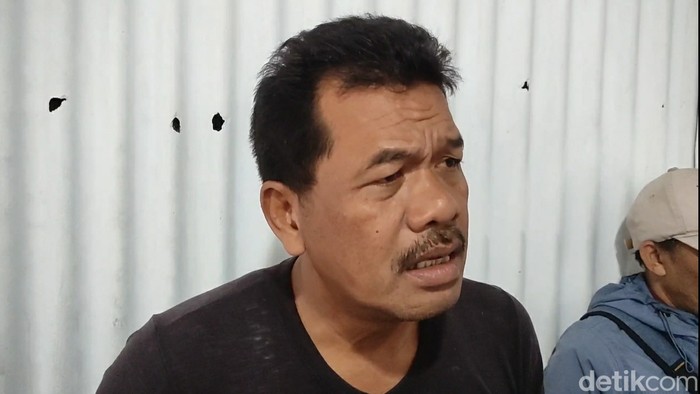 Romyani, pengemudi bus yang jatuh ke jurang di kawasan Guci, Tegal, Minggu (7/5/2023).