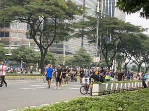 Senang CFD Diadakan Lagi, Warga: Bakar Lemak Usai Lebaran