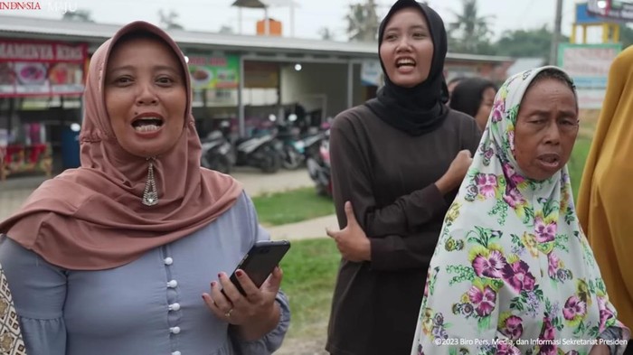 Tangkapan layar di akun YouTube Sekretariat Presiden