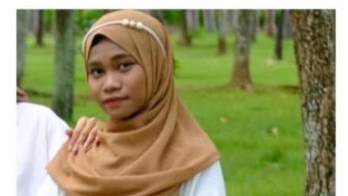 Auliya Khoirun Nikmah (18) dilaporkan hilang usai pergi ke rumah teman. Foto diunggah Senin (8/5/2023).