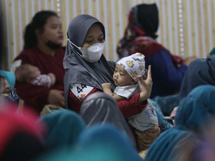 Cegah Stunting, Tim Penggerak PKK Kediri Gelar Lomba Menyusui