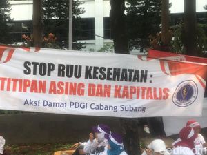 Dokter-Apoteker Ancam Mogok Kerja Nasional Tolak RUU Kesehatan