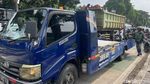 Dua Pengendara Motor Terlibat Kecelakaan di Jalur TransJakarta Jaktim