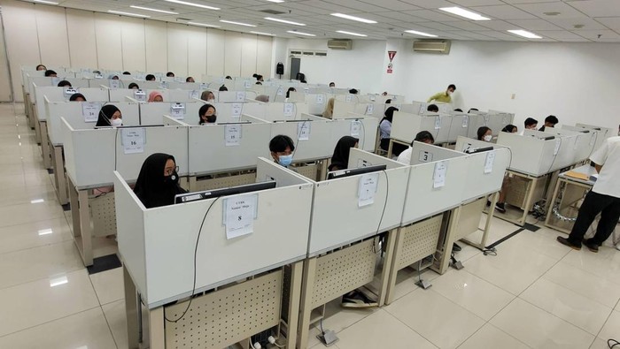Hari pertama UTBK-SNBT 2023 di Kampus UI