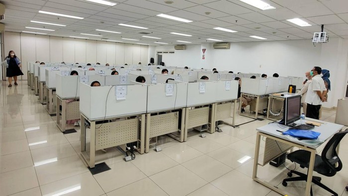 Hari pertama UTBK-SNBT 2023 di Kampus UI