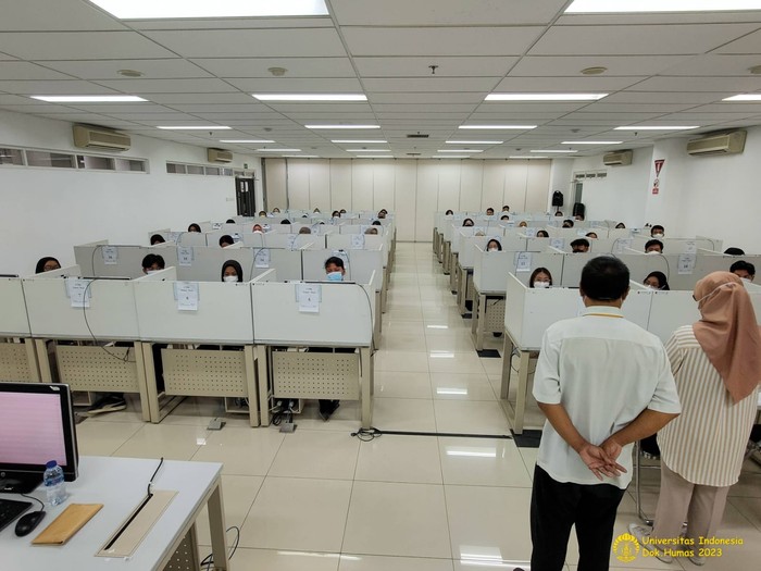 Hari pertama UTBK-SNBT 2023 di Kampus UI