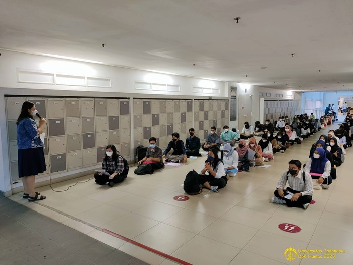 Hari pertama UTBK-SNBT 2023 di Kampus UI Hari pertama UTBK-SNBT 2023 di Kampus UI