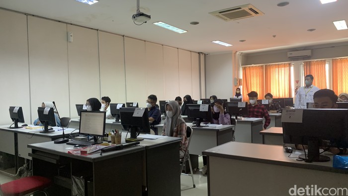 Hari pertama UTBK-SNBT 2023 di UGM