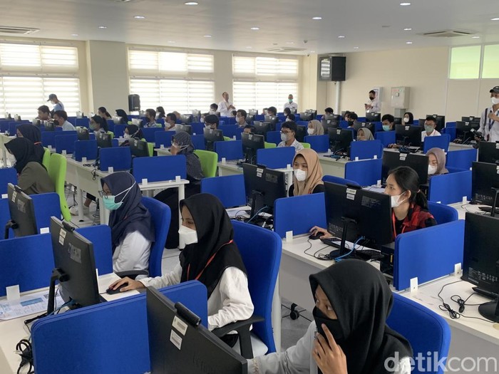 Hari pertama UTBK-SNBT 2023 di UGM