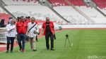 Hasto Cek Kesiapan GBK Jelang Puncak Bulan Bung Karno 2023