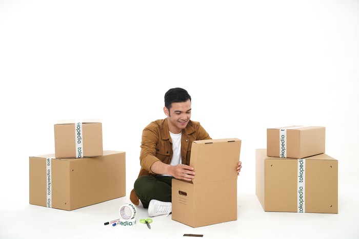 Ilustrasi Packing