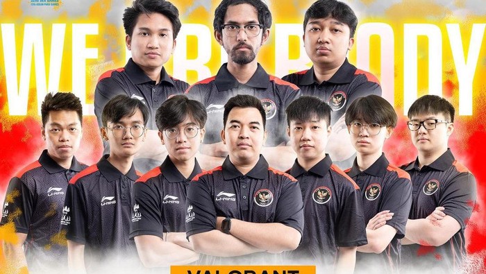Timnas Valorant akan berlaga hari ini di SEA Games 2023 Kamboja. Pengurus Besar Esports Indonesia (PBESI) pun sudah mengumumkan jadwal bermainnya.