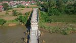 Sungai Meluap, Jembatan Bantuan BNPB Senilai Rp Rp 25,4 M Ambruk