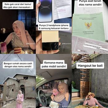 Kisah wanita yang bisa membuktikan hidup mandiri dan sukses setelah berpisah dari suaminya, viral di media sosial.