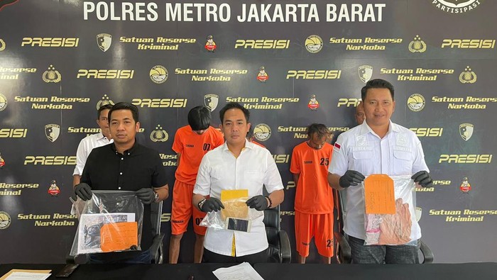 Konpers penangkapan pelaku pemerkosaan ABG di Jakbar