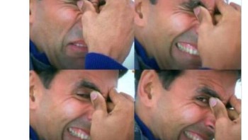 Tak ada Maguire untuk disalahkan atas blunder De Gea. Foto: Twitter