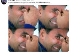 Meme Lucu De Gea Blunder Bikin Mimpi MU Top 4 Terkubur