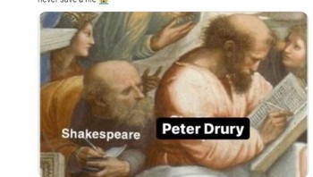 Peter Drury: De Gea benar-benar berantakan. Jika dia menjadi folder, dia tidak akan pernah menyimpan file Foto: Twitter