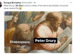 Meme Lucu De Gea Blunder Bikin Mimpi MU Top 4 Terkubur
