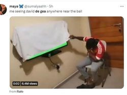 Meme Lucu De Gea Blunder Bikin Mimpi MU Top 4 Terkubur